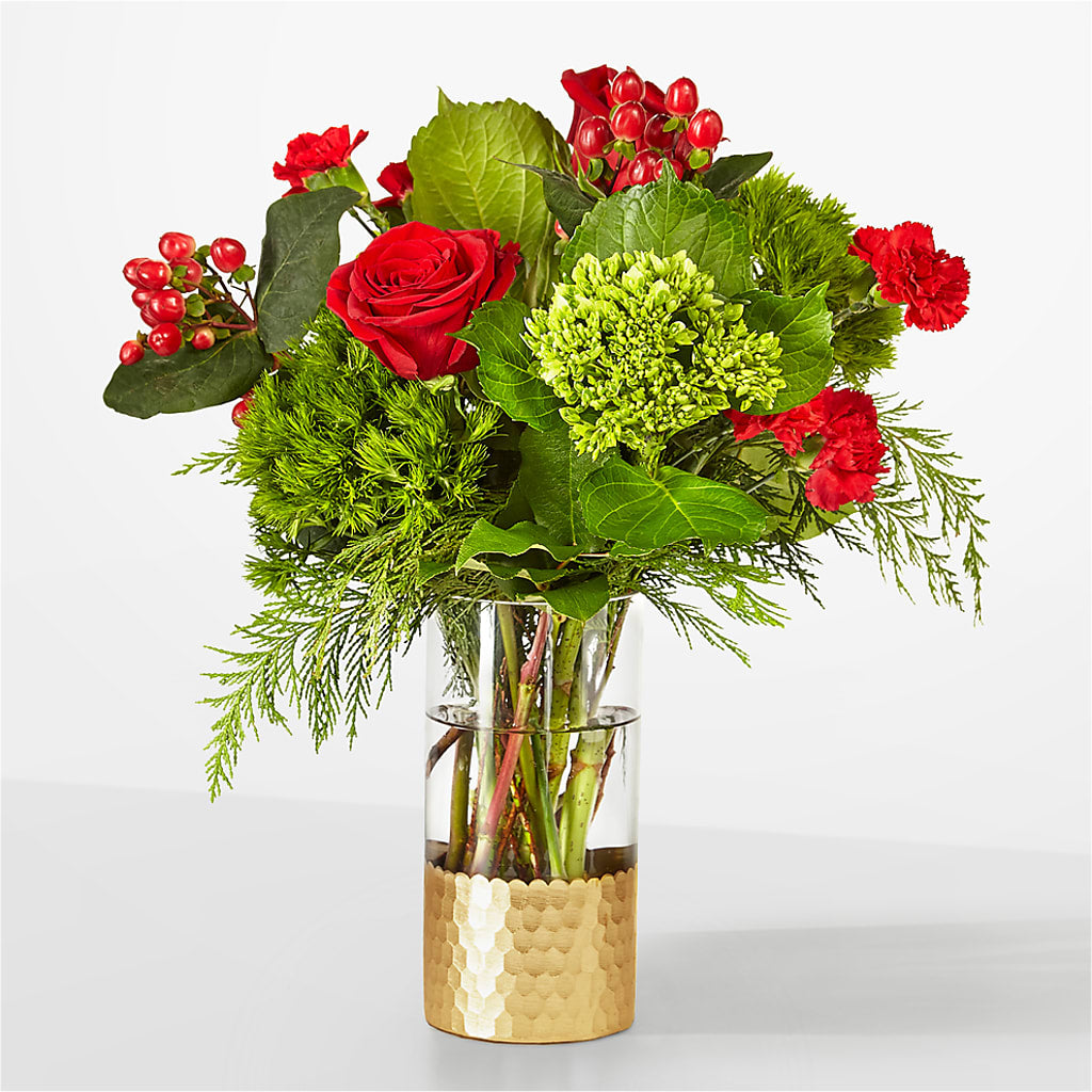 Plaid Throw Bouquet – Ashland Floral Gardens Llc, Ashland OH