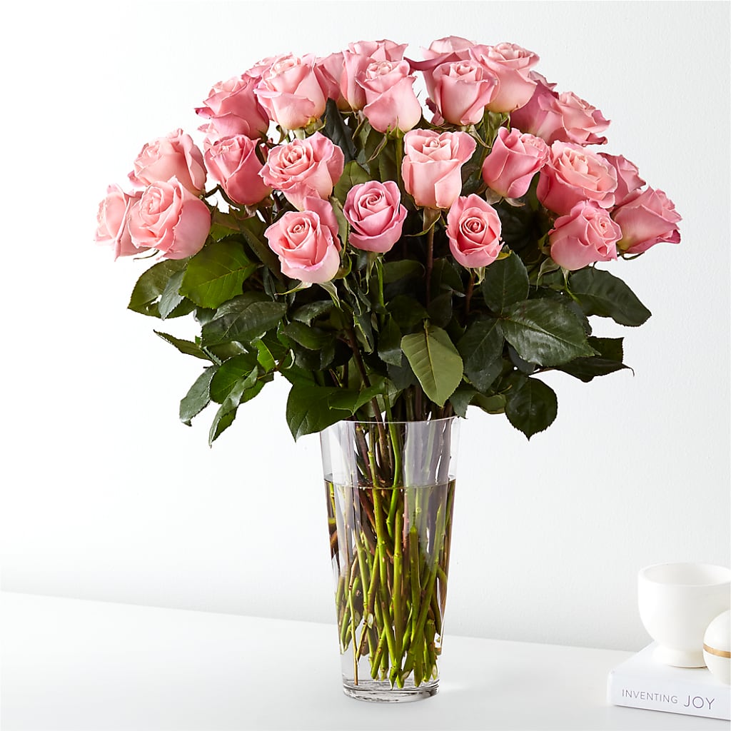 Long Stem Pink Rose Bouquet – Ashland Floral Gardens Llc, Ashland OH