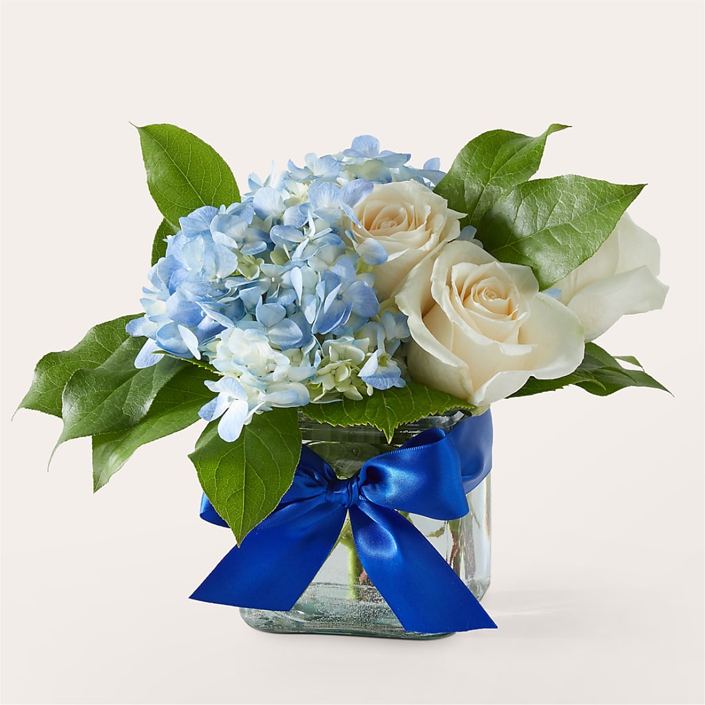 Sky Blue Delight Bouquet – Ashland Floral Gardens Llc, Ashland OH