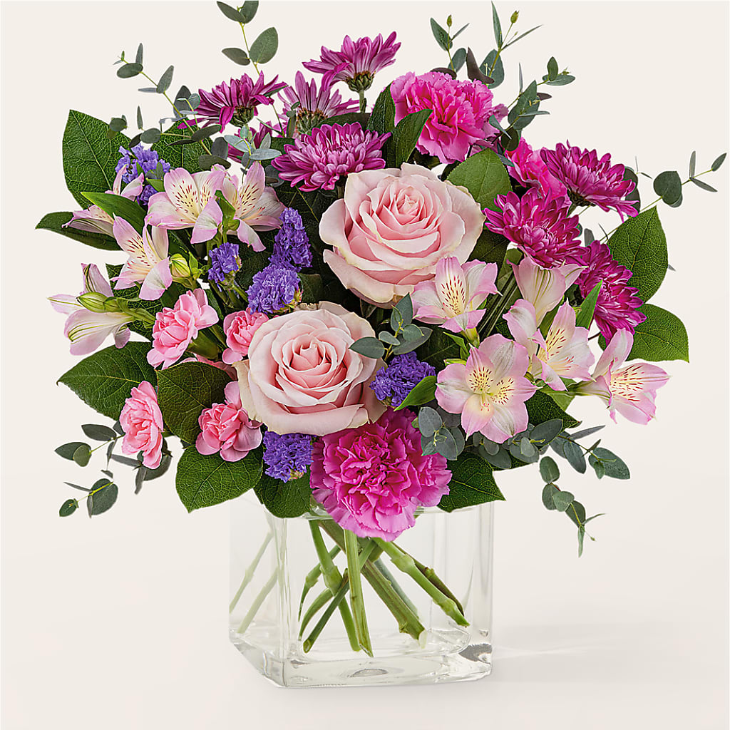 Rosy Radiance Bouquet – Ashland Floral Gardens Llc, Ashland OH