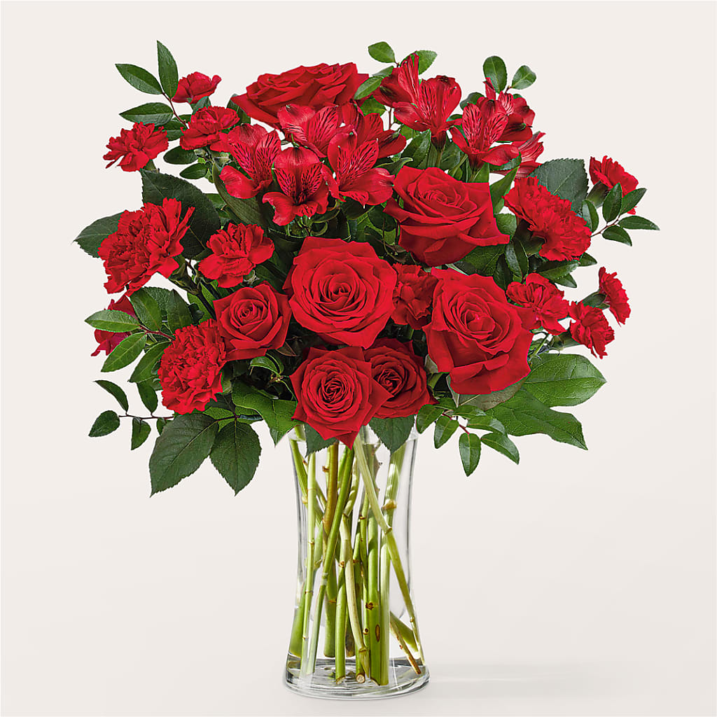 Brilliant Ruby Bouquet – Ashland Floral Gardens Llc, Ashland OH