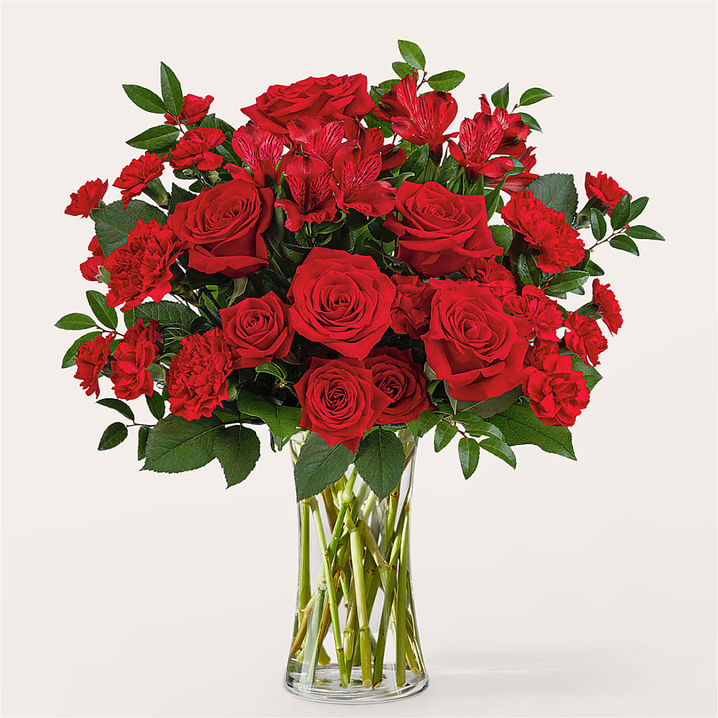 Brilliant Ruby Bouquet – Ashland Floral Gardens Llc, Ashland OH