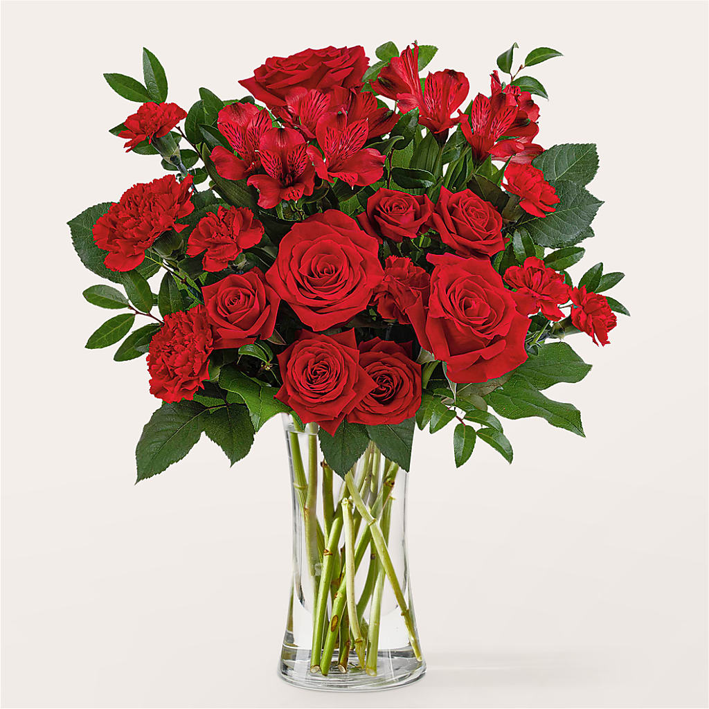 Brilliant Ruby Bouquet – Ashland Floral Gardens Llc, Ashland OH