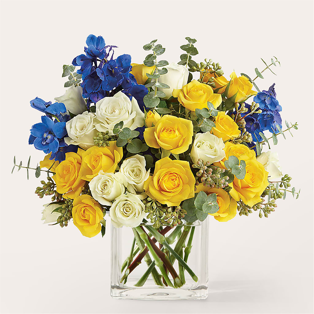 Sparkling Citrine Bouquet – Ashland Floral Gardens Llc, Ashland OH