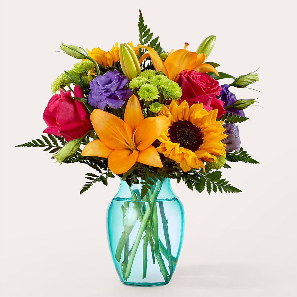 Double Rainbow Bouquet – Ashland Floral Gardens Llc, Ashland OH