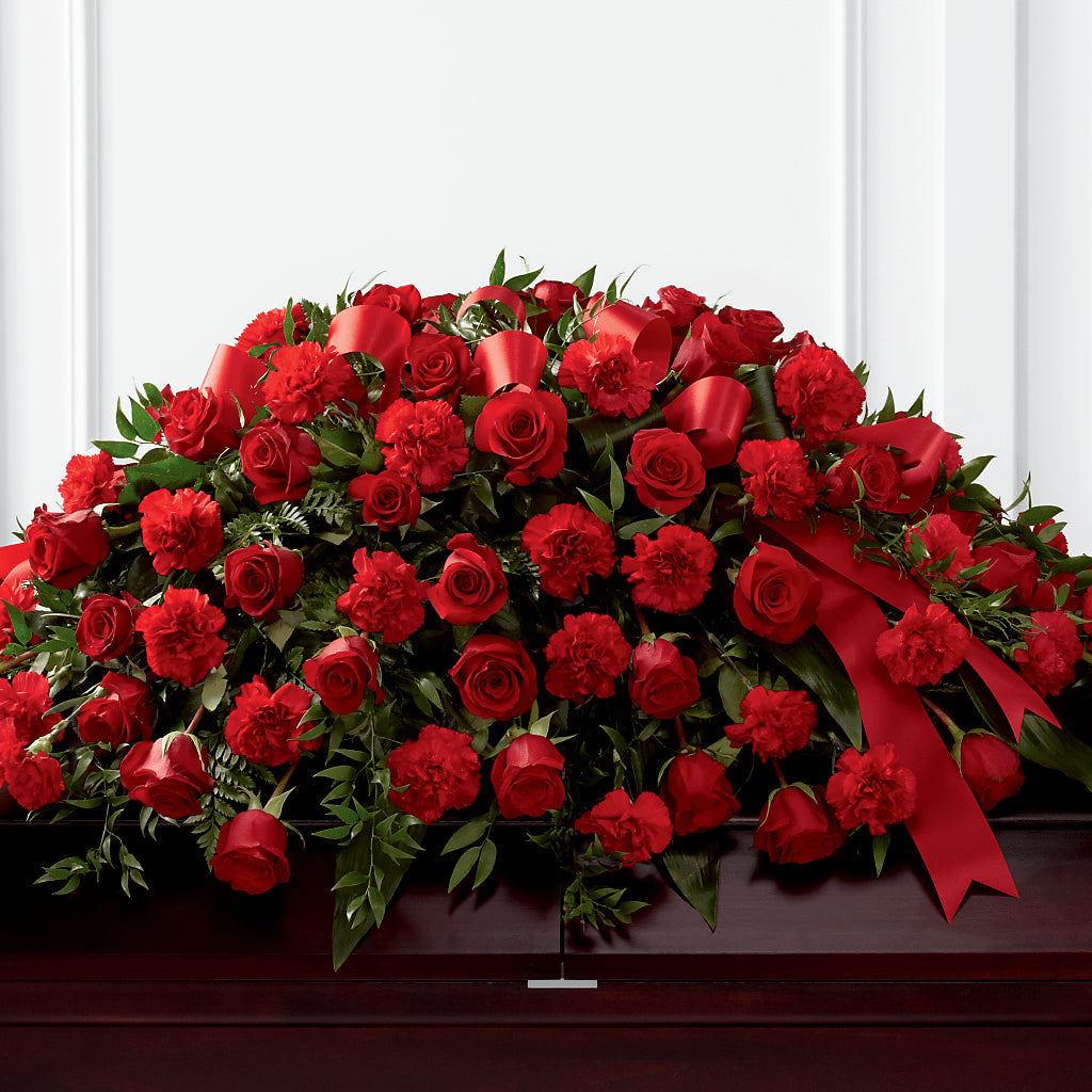Tribute of Life Casket Spray – Ashland Floral Gardens Llc, Ashland OH