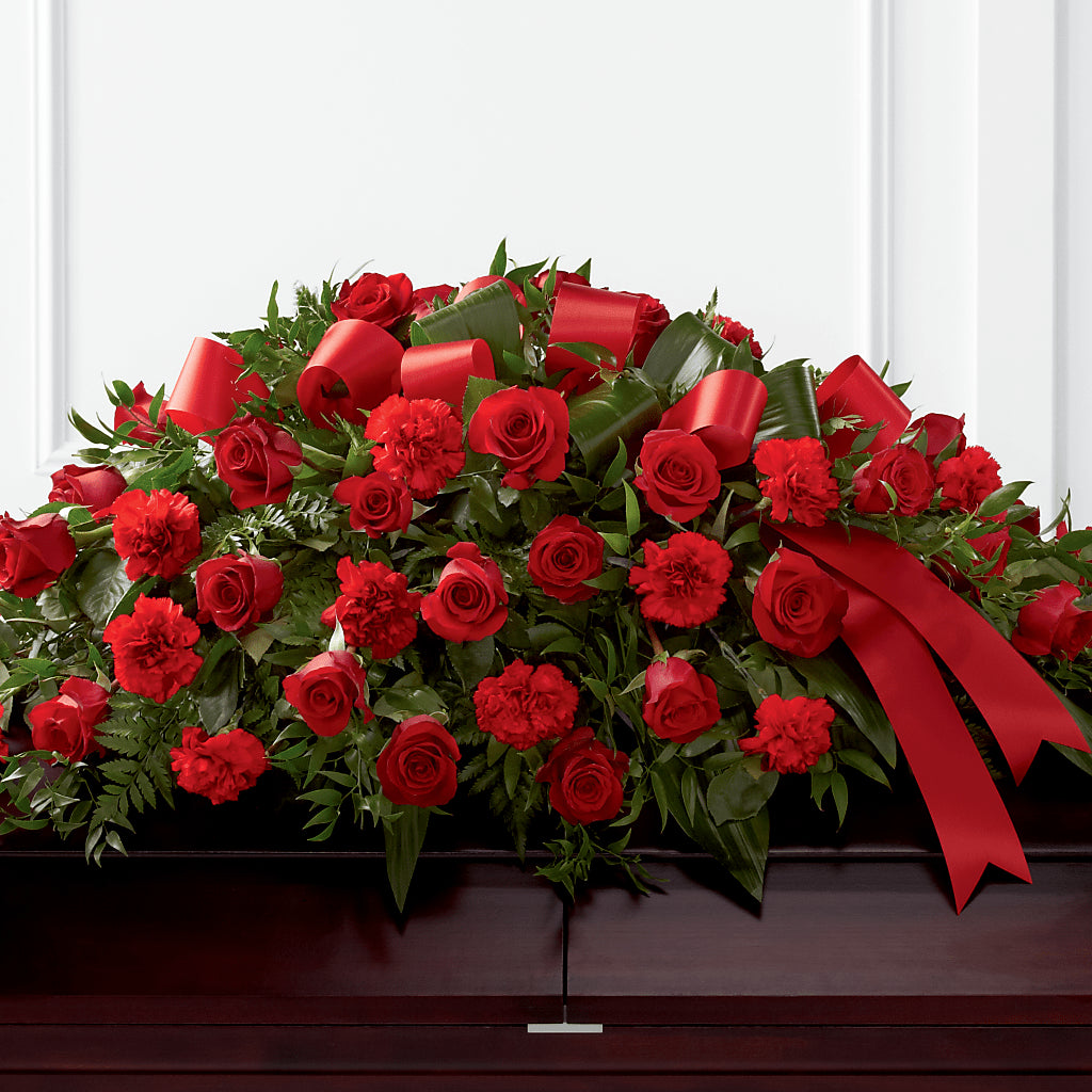 Tribute of Life Casket Spray – Ashland Floral Gardens Llc, Ashland OH