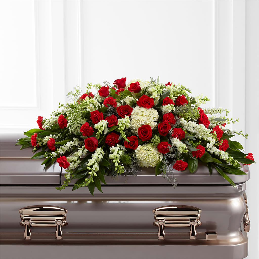 Sincerity Casket Spray – Ashland Floral Gardens Llc, Ashland OH