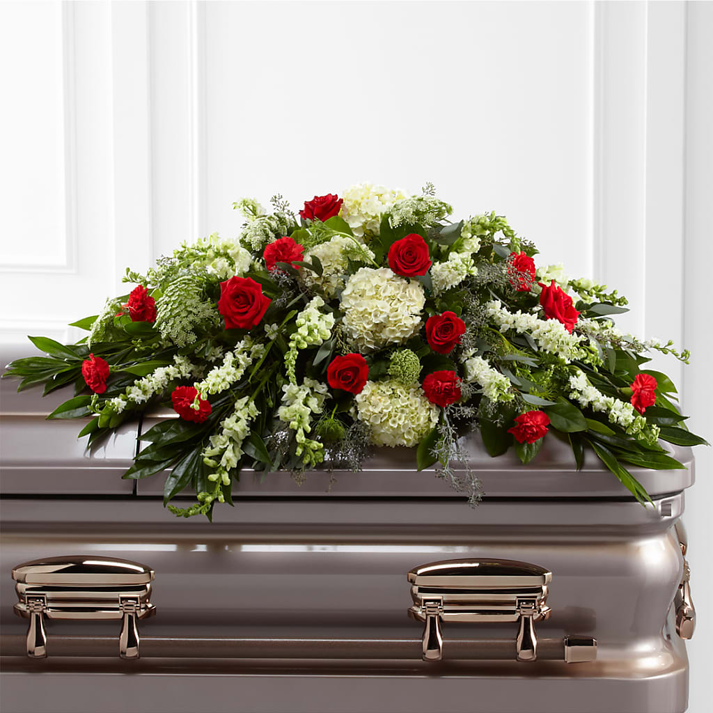 Sincerity Casket Spray – Ashland Floral Gardens Llc, Ashland OH