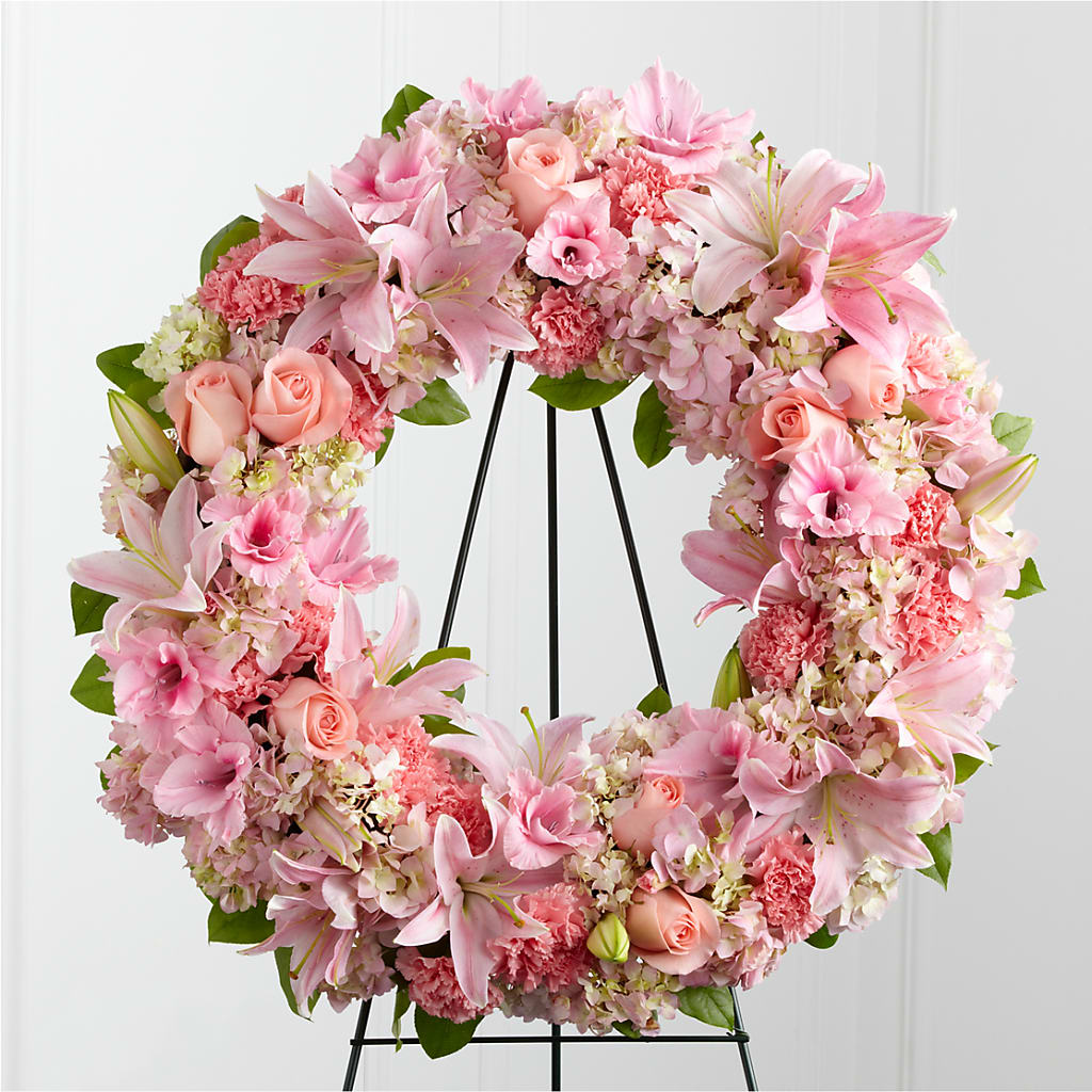 Loving Remembrance Wreath – Ashland Floral Gardens Llc, Ashland OH