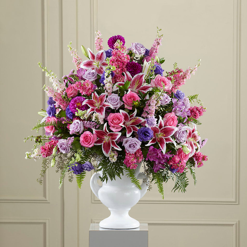 Peaceful Tribute Arrangement – Ashland Floral Gardens Llc, Ashland OH