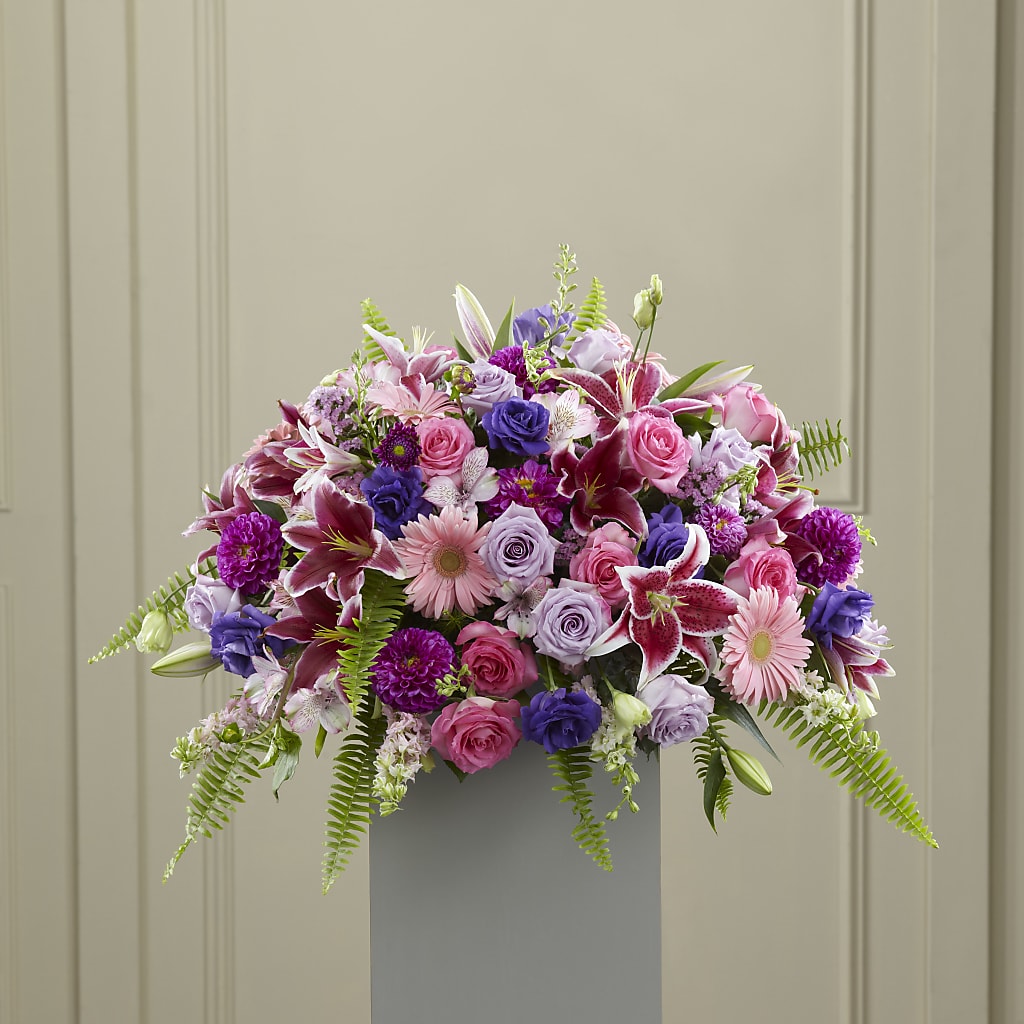 Fare Thee Well Pedestal – Ashland Floral Gardens Llc, Ashland OH