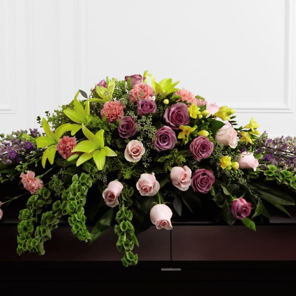 Forever Beloved Casket Spray – Ashland Floral Gardens Llc, Ashland OH