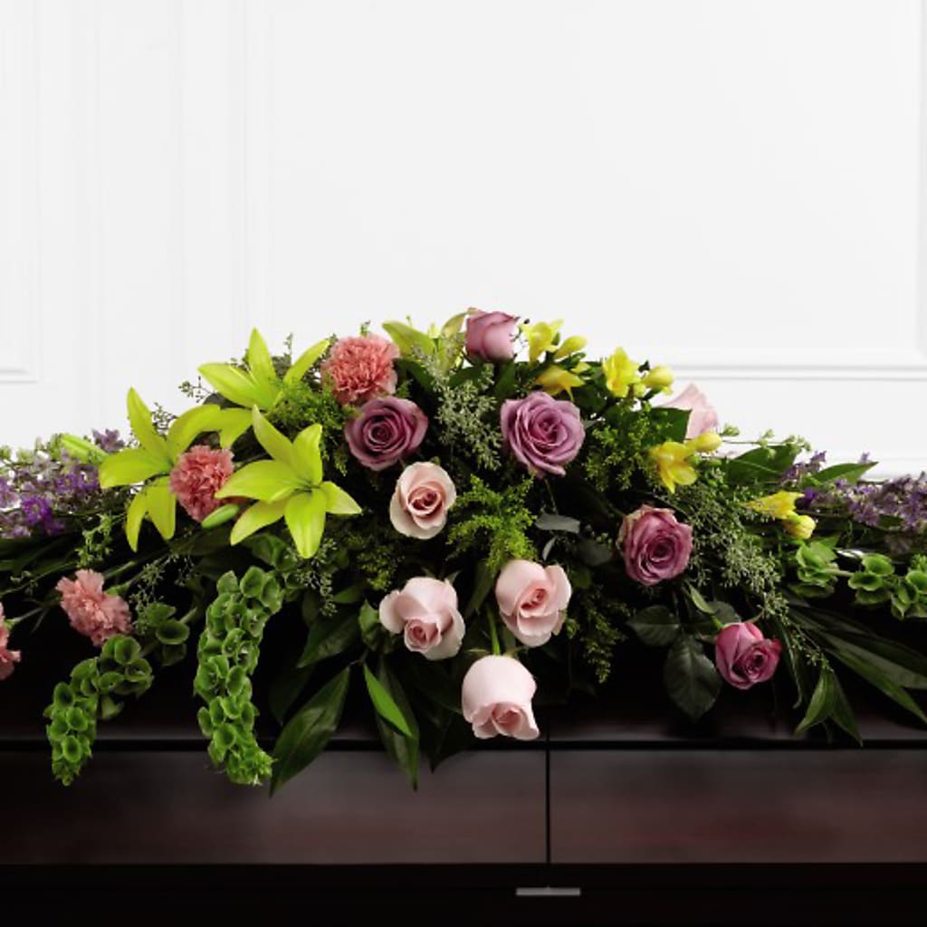 Forever Beloved Casket Spray – Ashland Floral Gardens Llc, Ashland OH