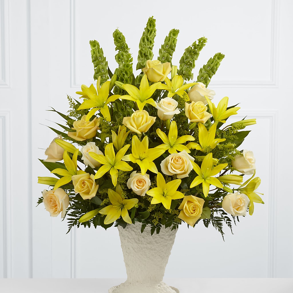 Golden Memories Arrangement – Ashland Floral Gardens Llc, Ashland OH