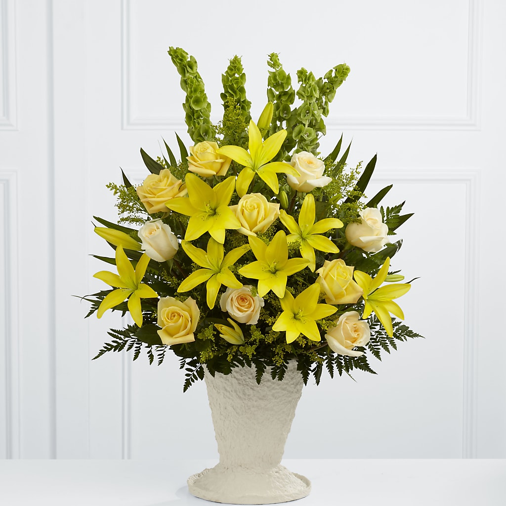 Golden Memories Arrangement – Ashland Floral Gardens Llc, Ashland OH