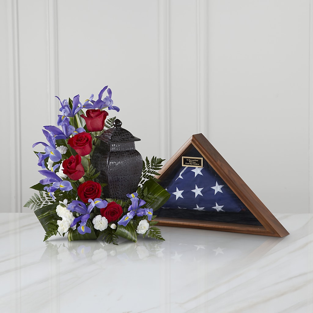 Patriotic Tribute Arrangement – Ashland Floral Gardens Llc, Ashland OH
