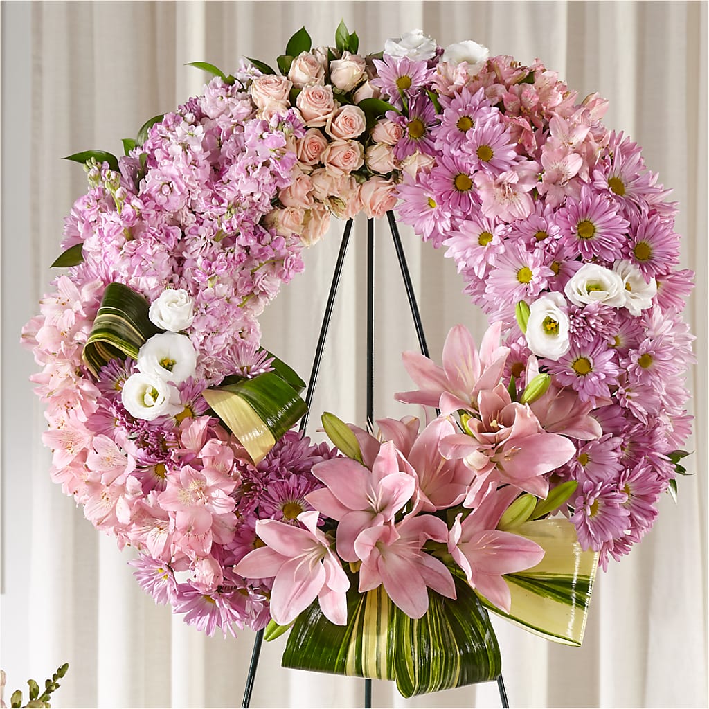 Gift of Warmth Wreath – Ashland Floral Gardens Llc, Ashland OH