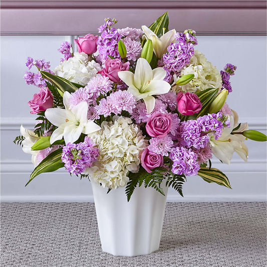 Heaven Sent Floor Basket – Ashland Floral Gardens Llc, Ashland OH