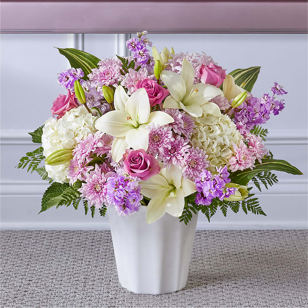 Heaven Sent Floor Basket – Ashland Floral Gardens Llc, Ashland OH