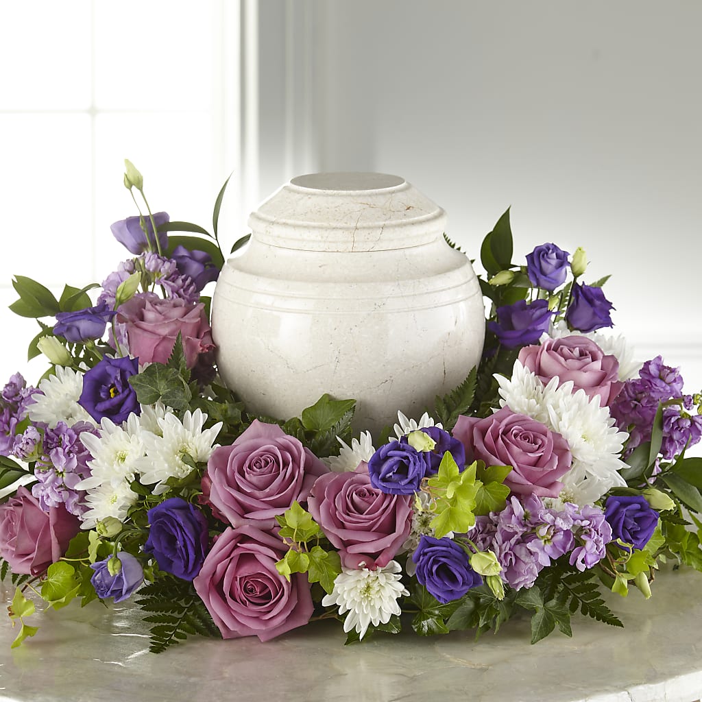 Blooming Sympathy Cremation Adornment – Ashland Floral Gardens Llc, Ashland OH
