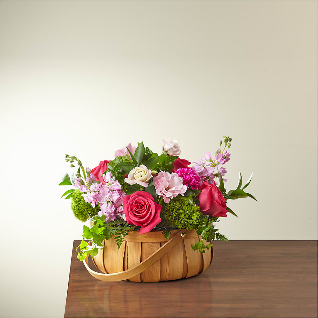 Radiance in Bloom Basket – Ashland Floral Gardens Llc, Ashland OH