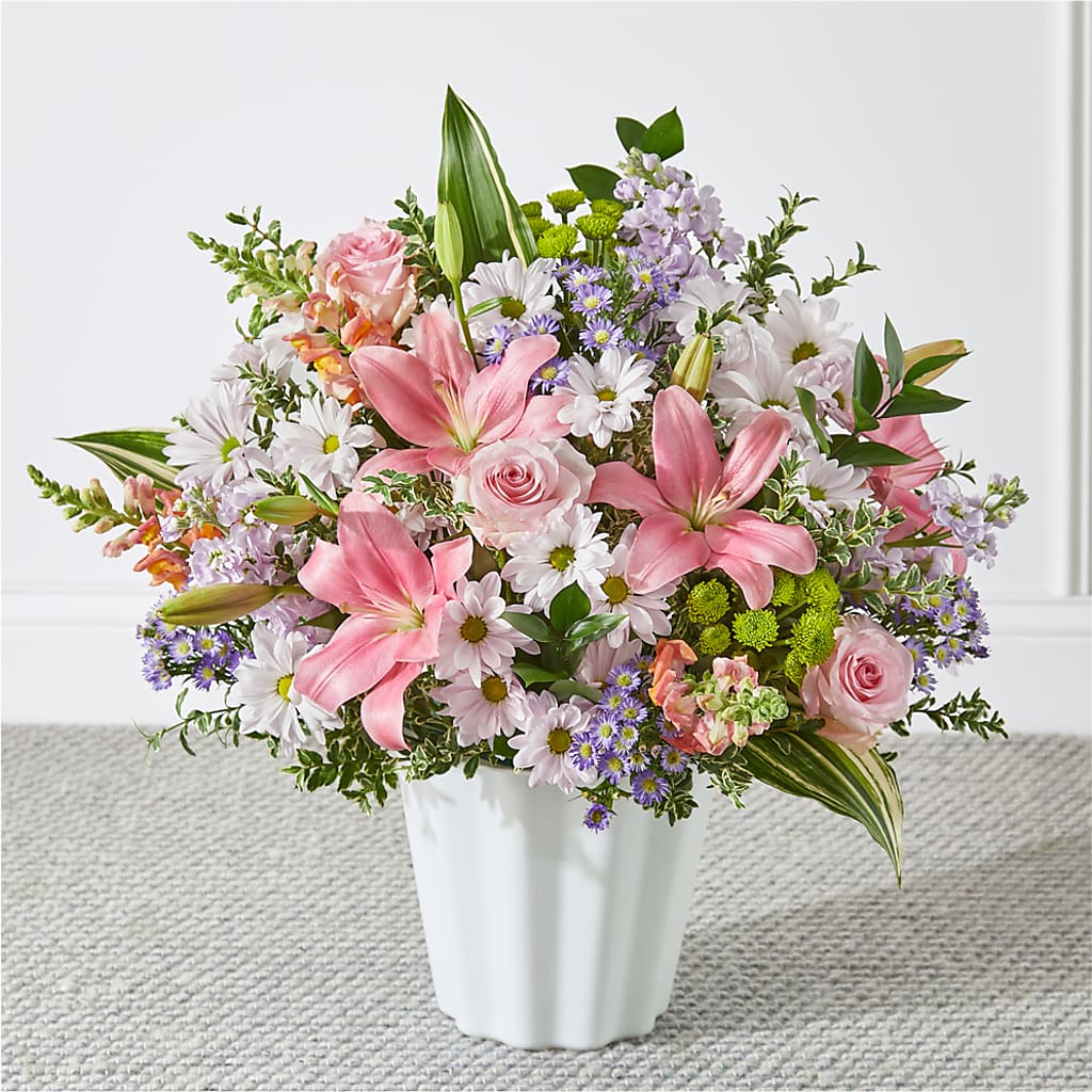 Abundant Compassion Floor Basket – Ashland Floral Gardens Llc, Ashland OH