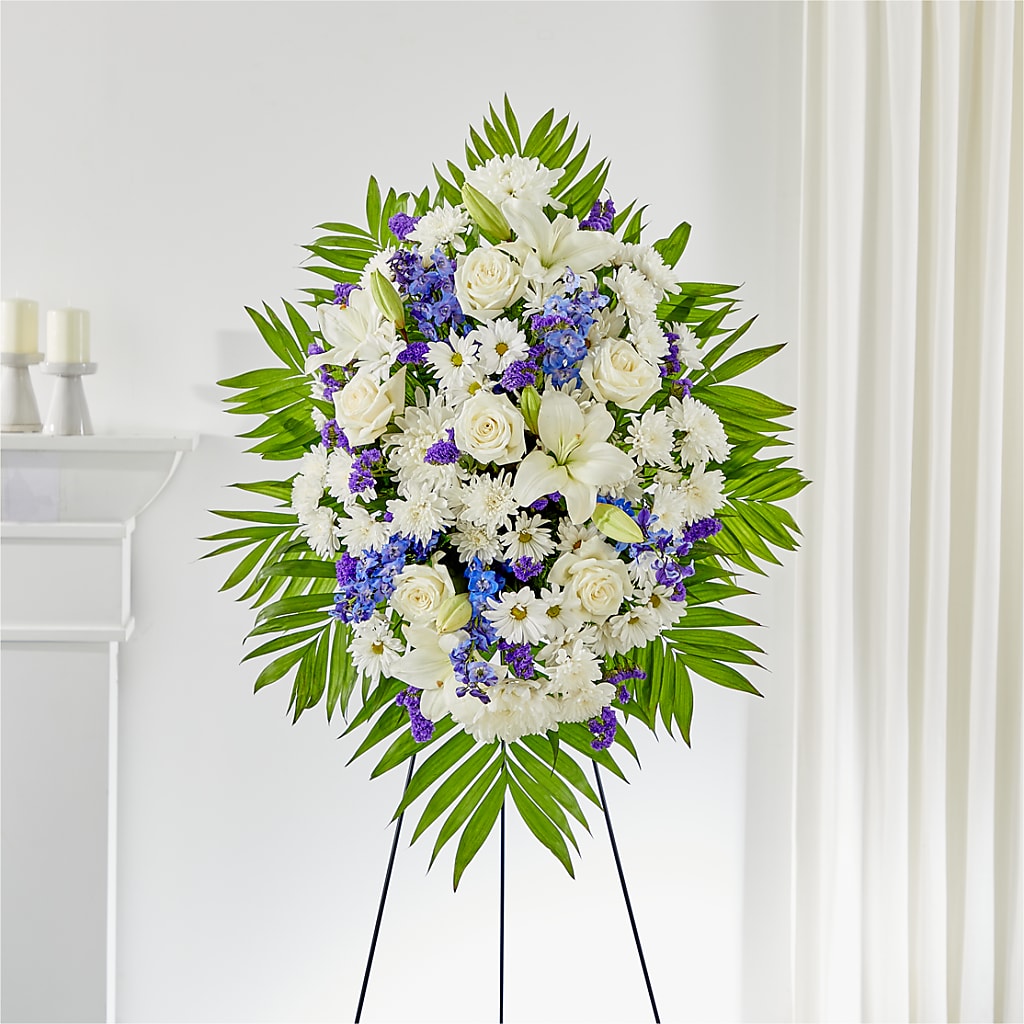 At Rest Standing Spray – Ashland Floral Gardens Llc, Ashland OH