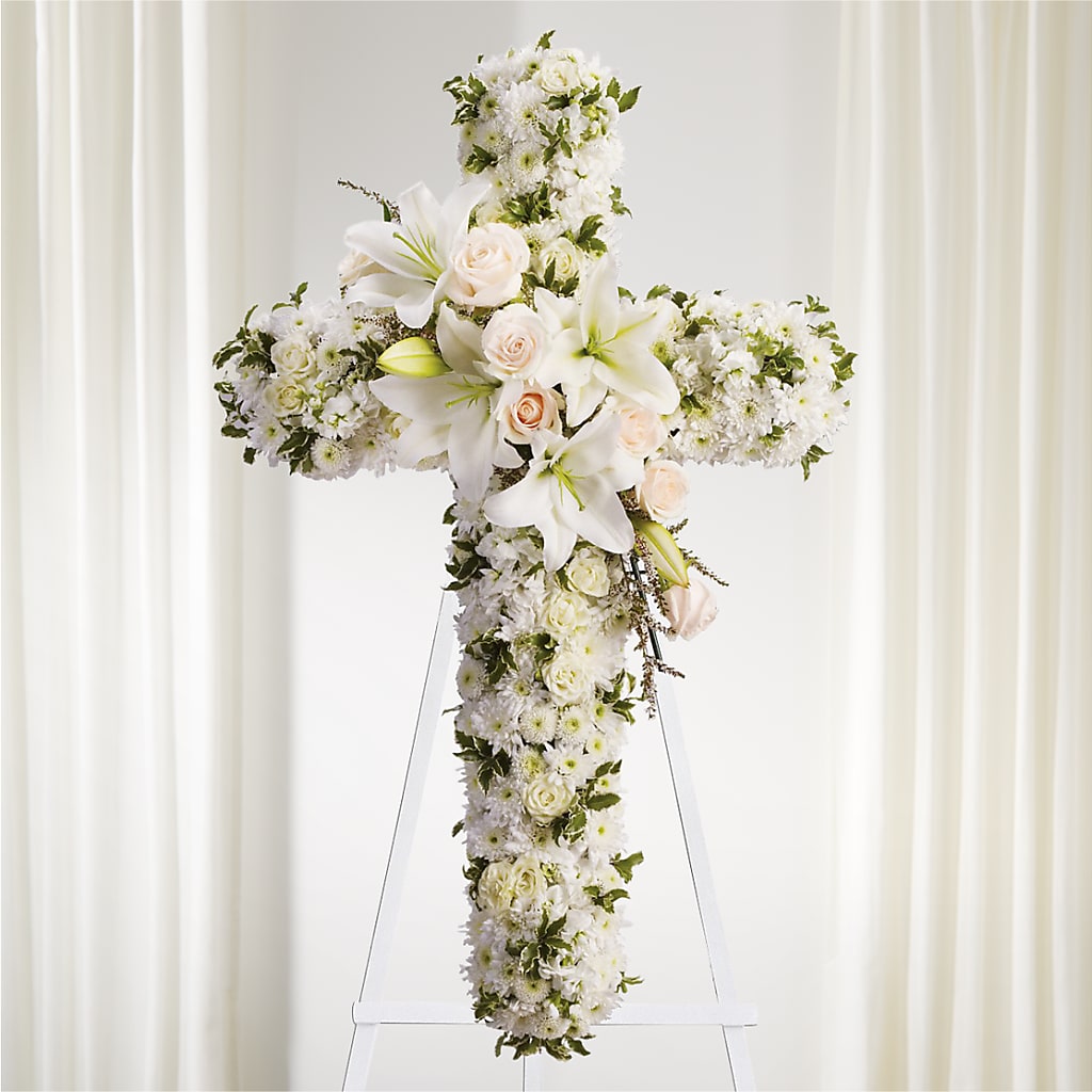 Spiritual Guidance Standing Spray – Ashland Floral Gardens Llc, Ashland OH