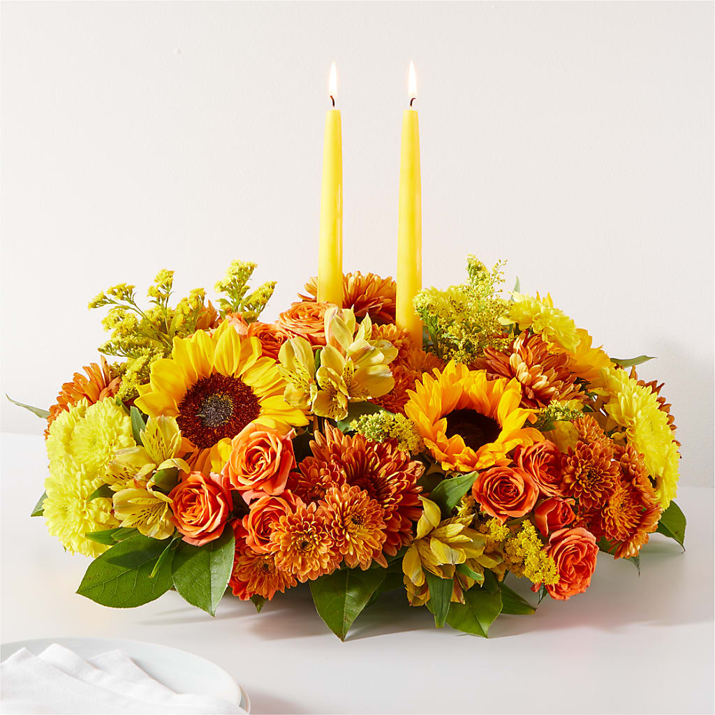 Autumn Harmony Centerpiece – Ashland Floral Gardens Llc, Ashland OH