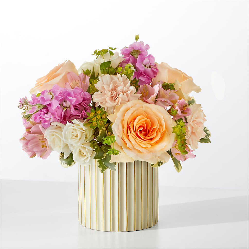 Paradise Bouquet with Ivory Vase – Ashland Floral Gardens Llc, Ashland OH