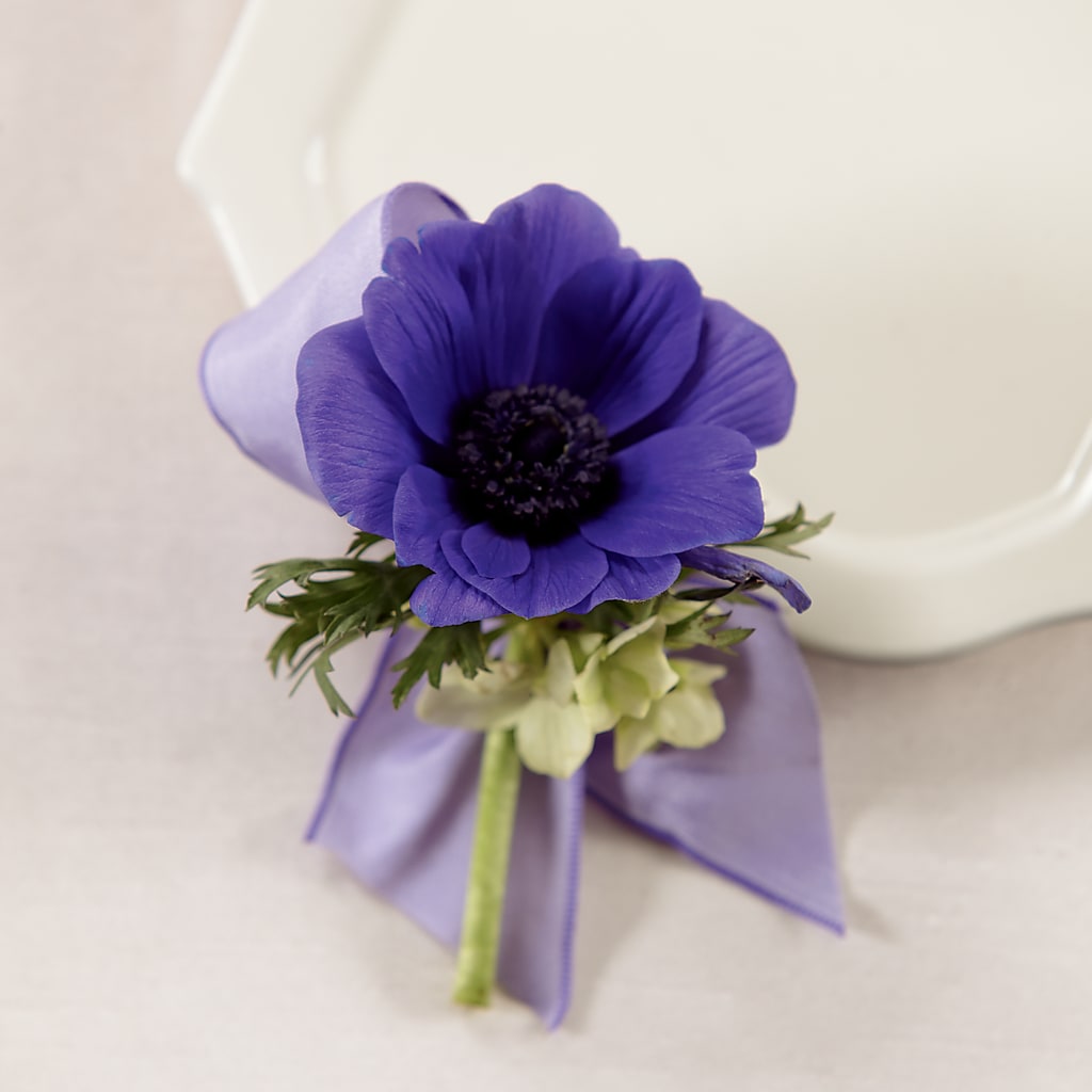 Purple Passion Boutonniere – Ashland Floral Gardens Llc, Ashland OH