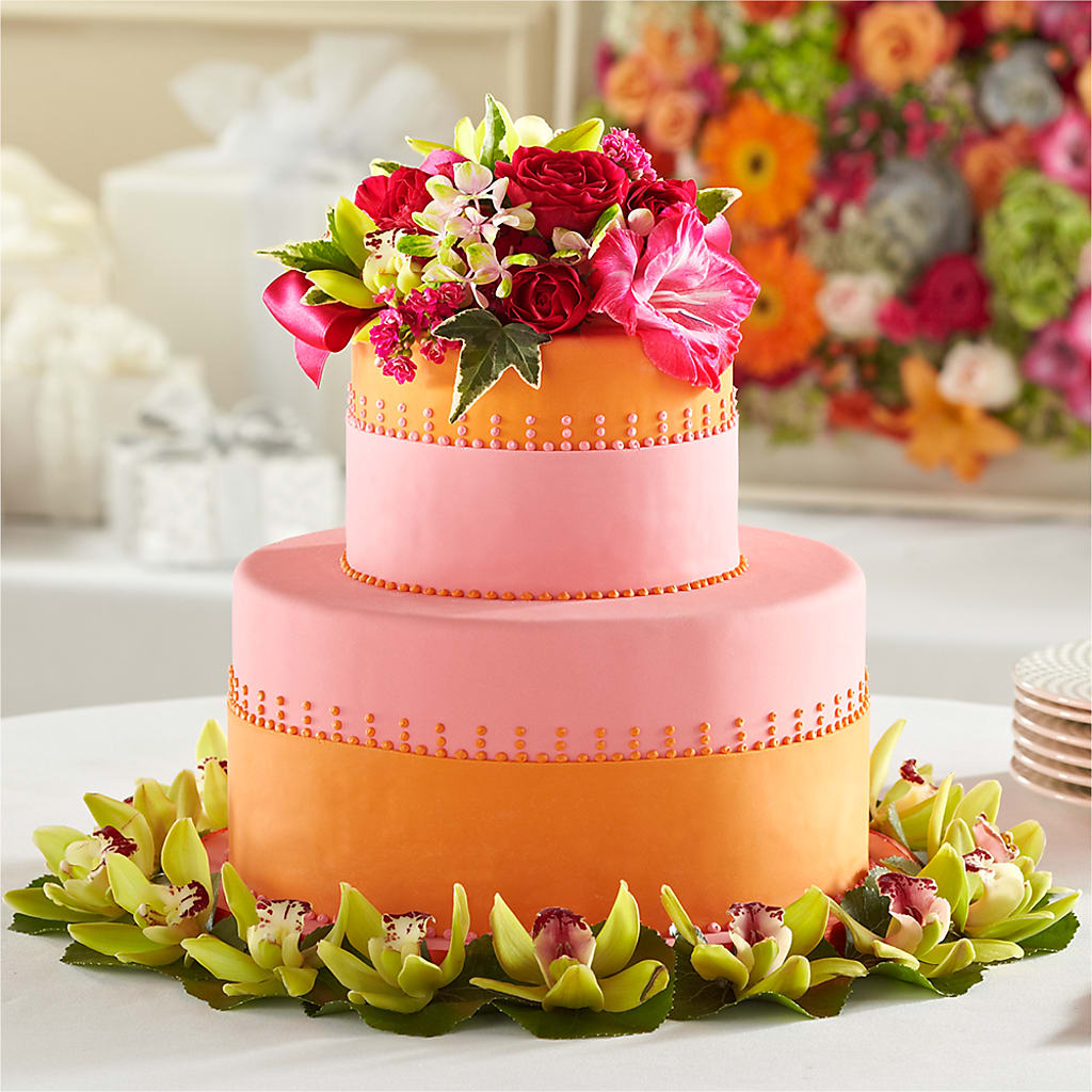 Sweet Citrus Cake Decor – Ashland Floral Gardens Llc, Ashland OH