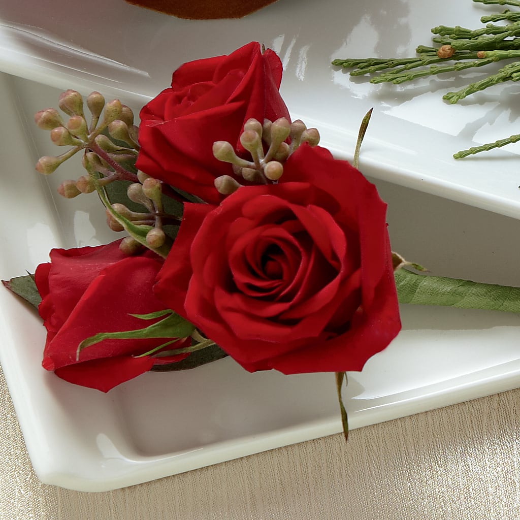 Red Spray Rose Boutonniere – Ashland Floral Gardens Llc, Ashland OH