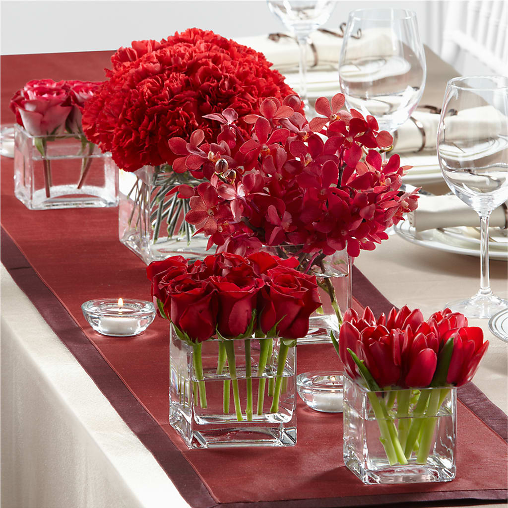 Modern Grace Centerpiece – Ashland Floral Gardens Llc, Ashland OH