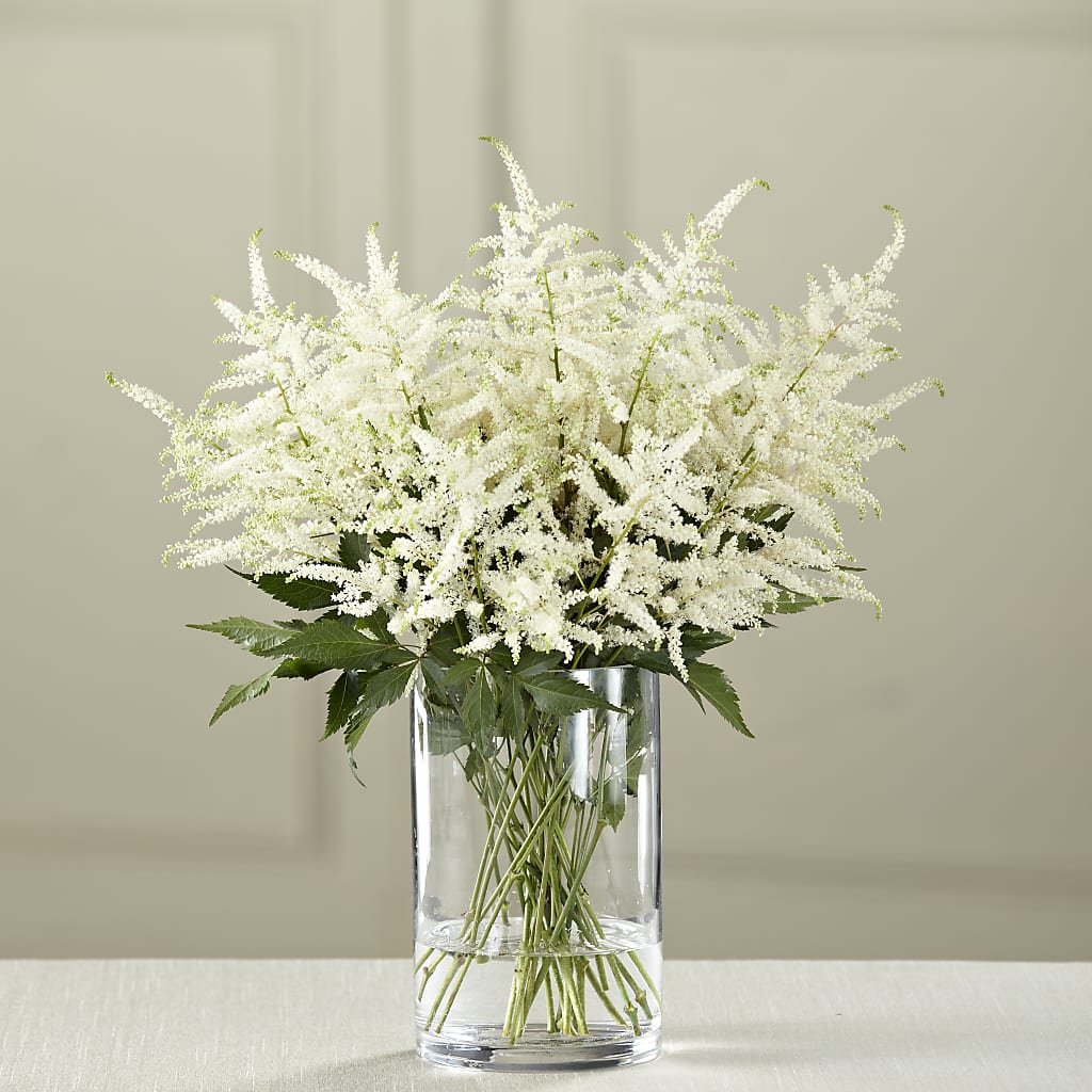 White Astilbe Bouquet – Ashland Floral Gardens Llc, Ashland OH