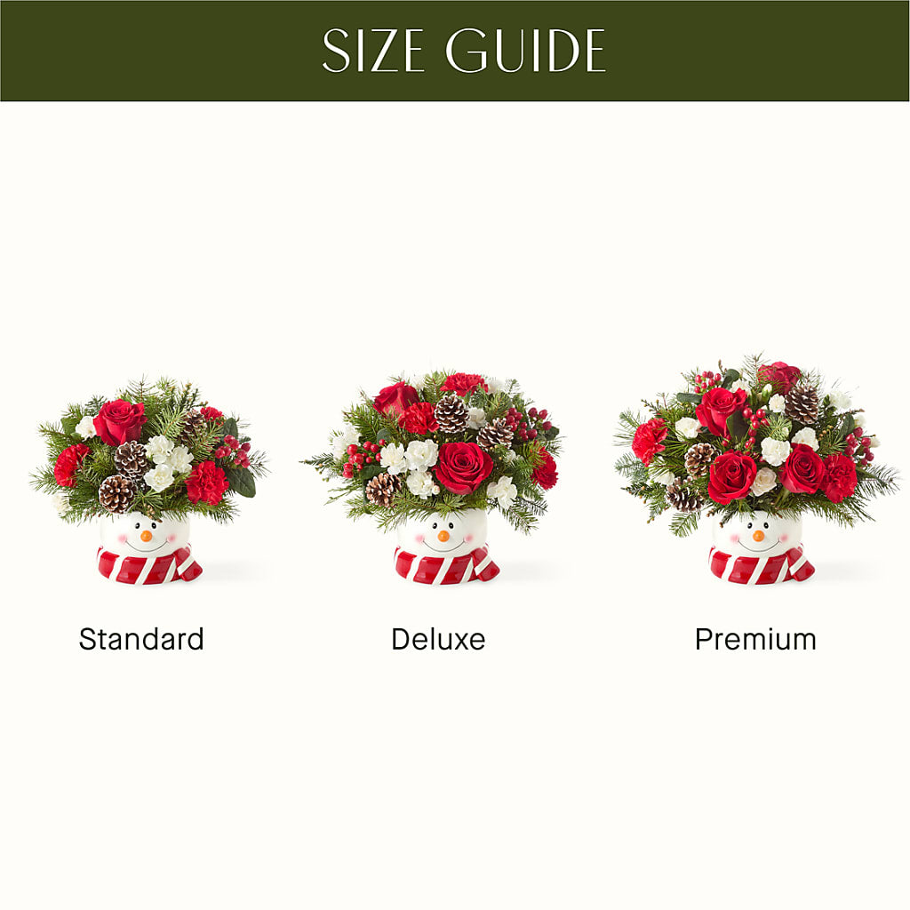 Jolly Snowman Bouquet –  Ashland Floral Gardens Llc, Ashland OH