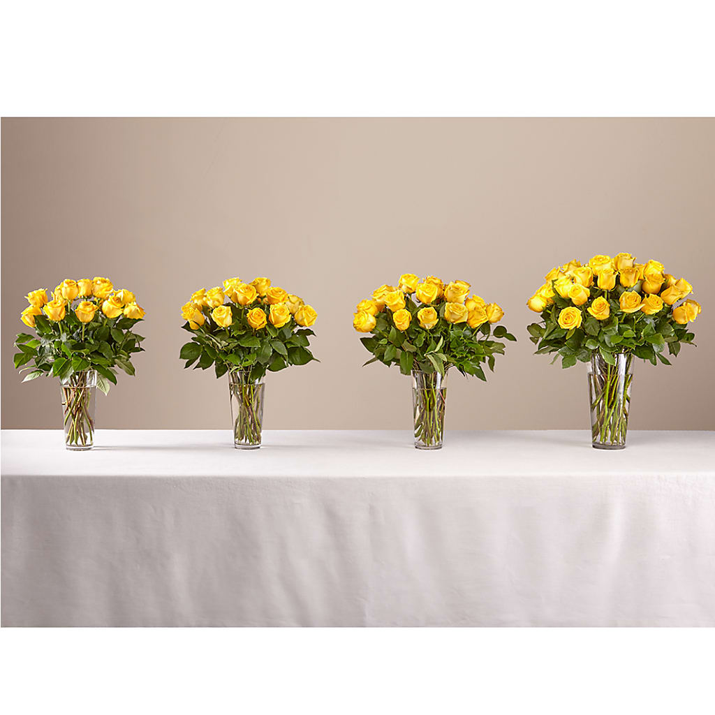 Long Stem Yellow Rose Bouquet –  Ashland Floral Gardens Llc, Ashland OH