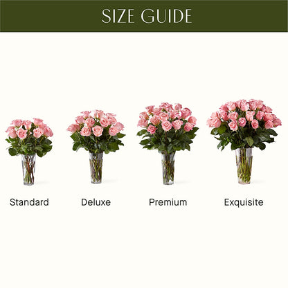 Long Stem Pink Rose Bouquet –  Ashland Floral Gardens Llc, Ashland OH