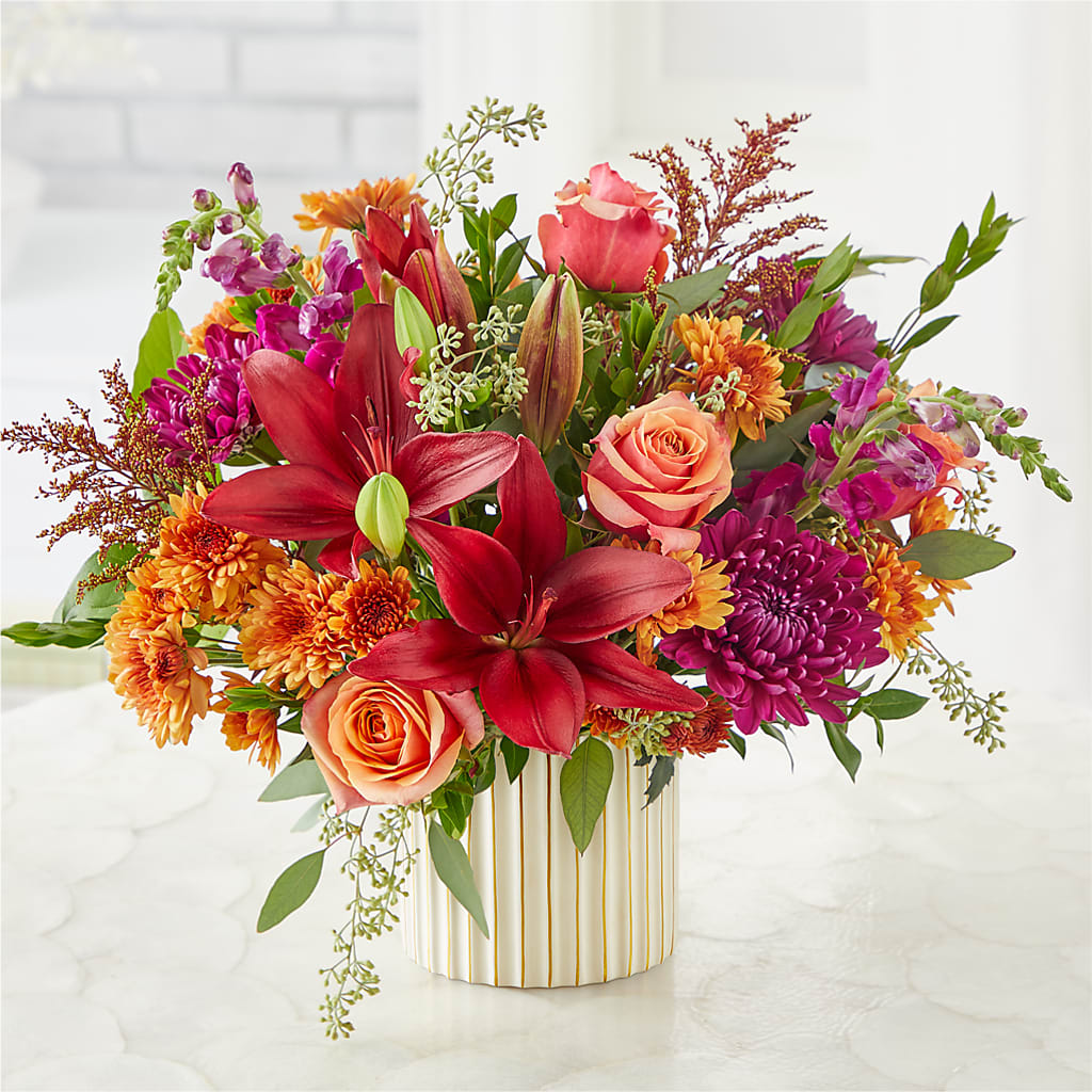 Burgundy Landscape Bouquet –  Ashland Floral Gardens Llc, Ashland OH