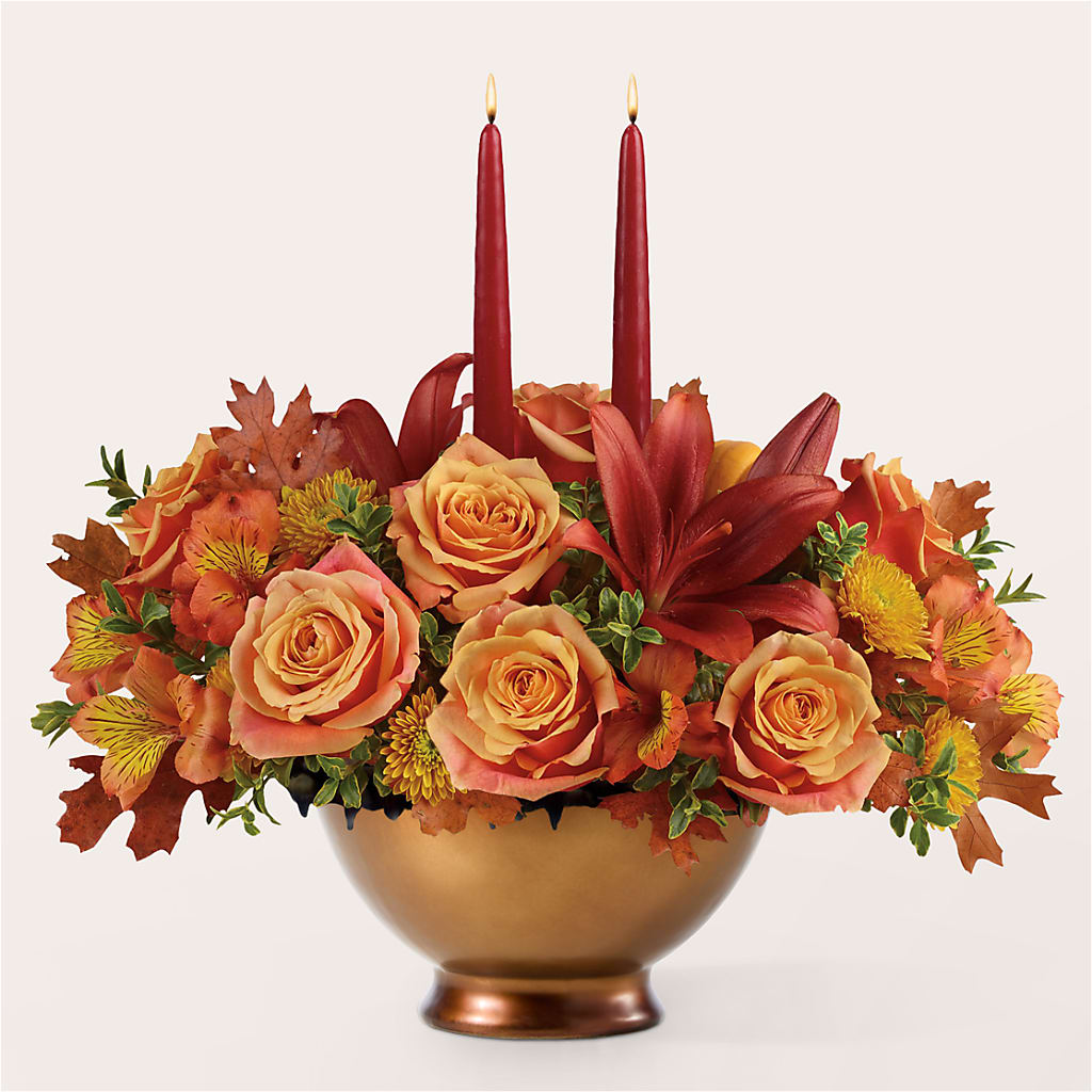 Harvest Table Centerpiece –  Ashland Floral Gardens Llc, Ashland OH