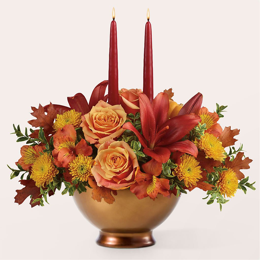 Harvest Table Centerpiece –  Ashland Floral Gardens Llc, Ashland OH