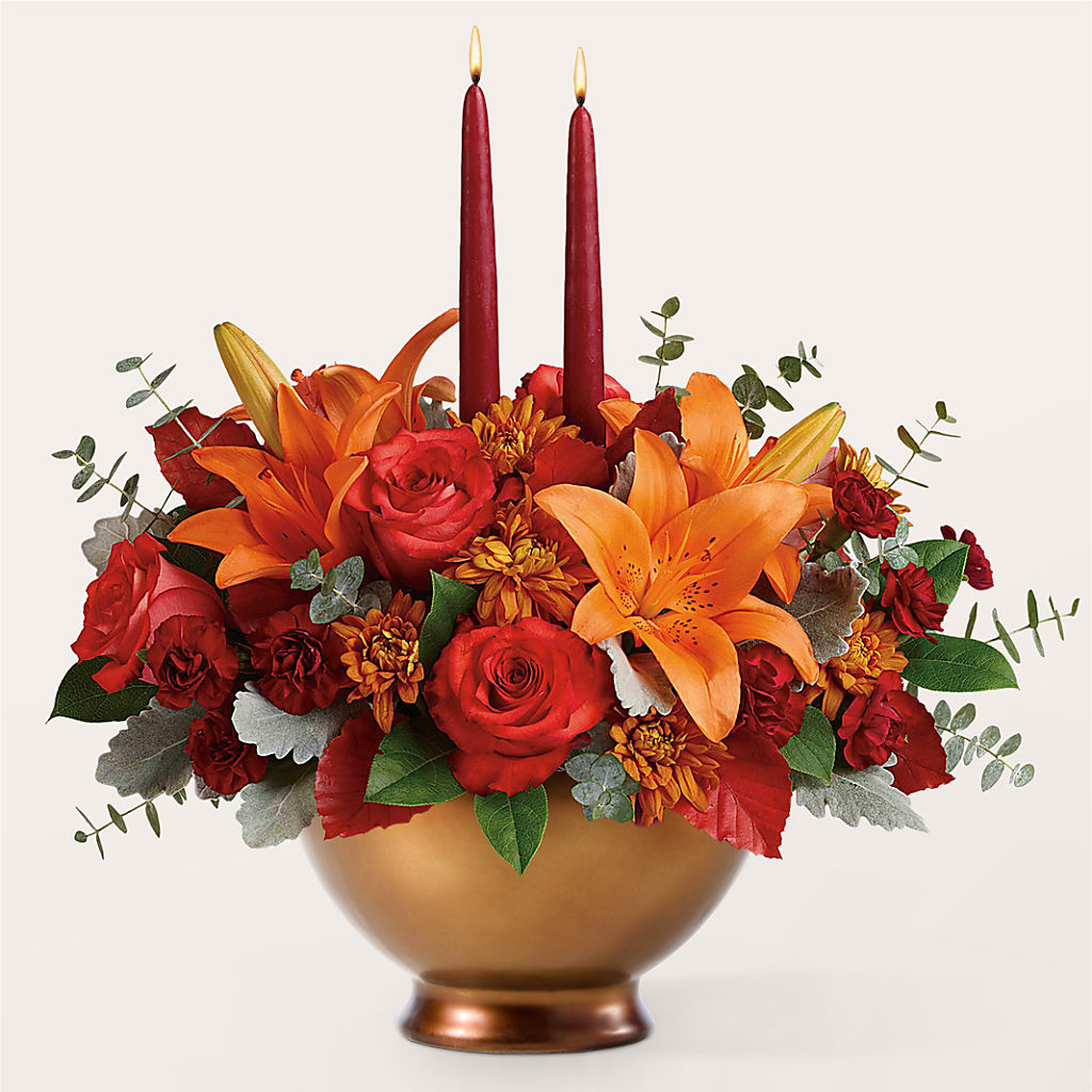 Fruits of Fall Centerpiece –  Ashland Floral Gardens Llc, Ashland OH