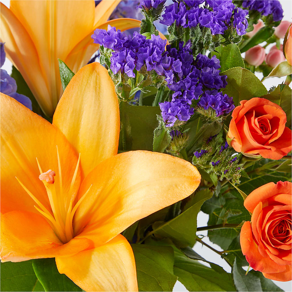 Radiant Citrus Bouquet –  Ashland Floral Gardens Llc, Ashland OH