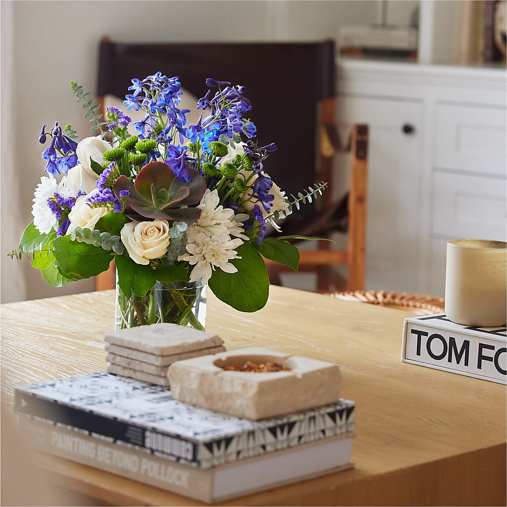 Cerulean Waves Bouquet –  Ashland Floral Gardens Llc, Ashland OH