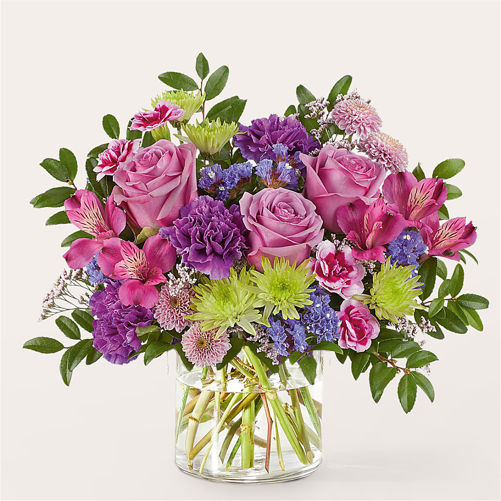Glass Half Full Bouquet –  Ashland Floral Gardens Llc, Ashland OH