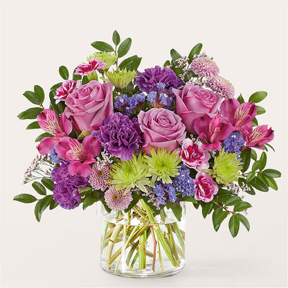 Glass Half Full Bouquet –  Ashland Floral Gardens Llc, Ashland OH