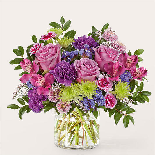 Glass Half Full Bouquet –  Ashland Floral Gardens Llc, Ashland OH