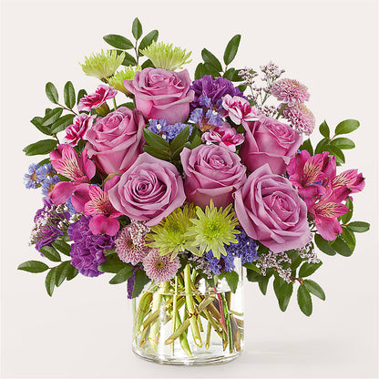 Glass Half Full Bouquet –  Ashland Floral Gardens Llc, Ashland OH