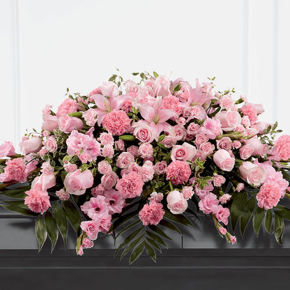 Garden of Comfort Casket Spray (Standard) –  Ashland Floral Gardens Llc, Ashland OH